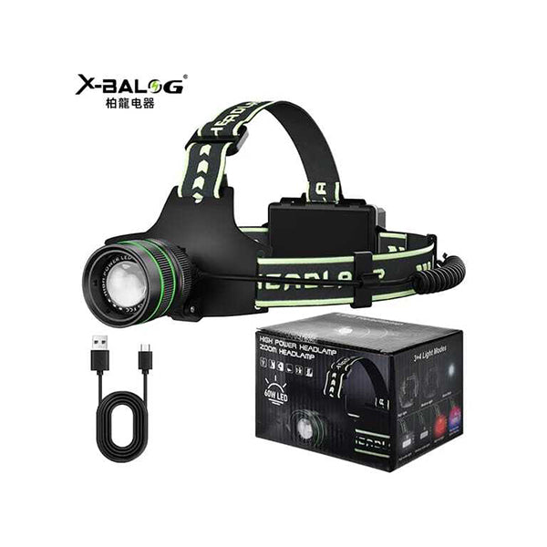 Mobileleb Tools Black / Brand New Powerful Zoomable Head Lamp + Sensor