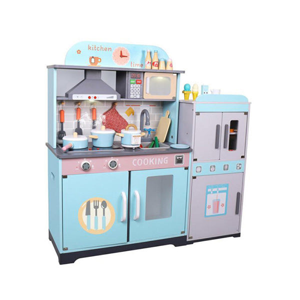 Mobileleb Toys Blue / Brand New 2PCS Set Wood Pretend Playing Kitchen Toys - 98224