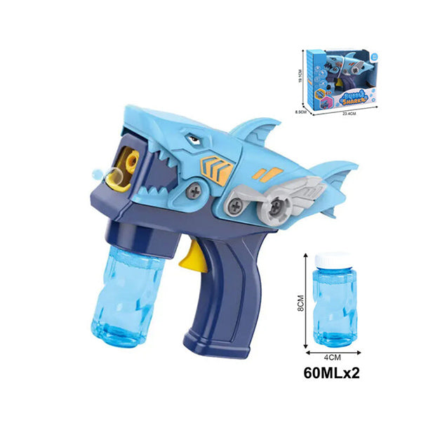 Mobileleb Toys Blue / Brand New Automatic Bubble Gun Toys, Shark