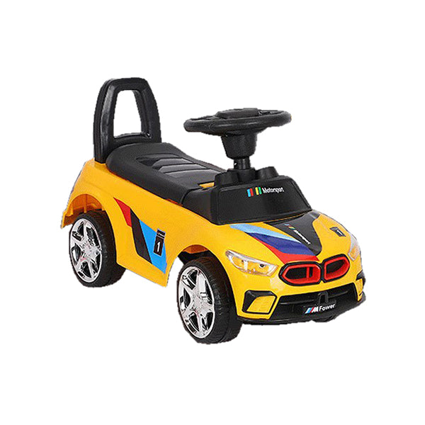 Mobileleb Toys Yellow / Brand New Baby Racer Ride-On Vehicle with Sound & Lighting 908