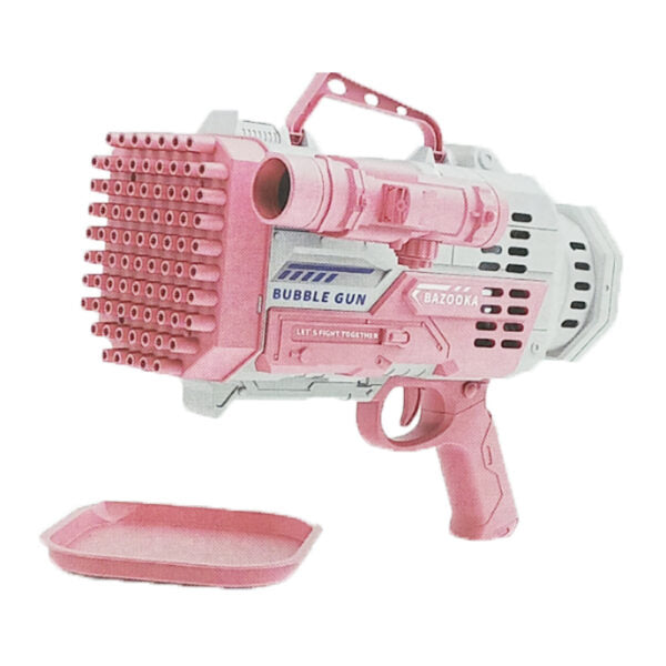 Mobileleb Toys Pink / Brand New Electric Bubble Gun, with 69 Holes