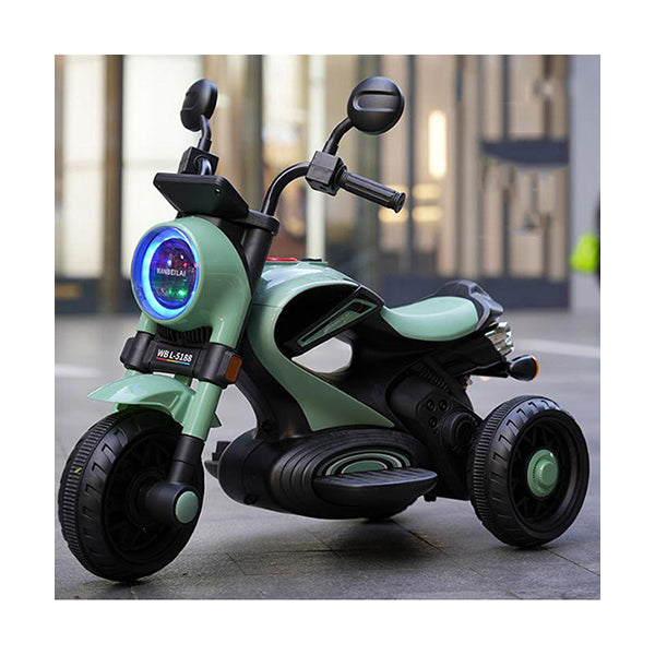 Mobileleb Toys Green / Brand New Kids Ride on Motorcycle WBL-5188