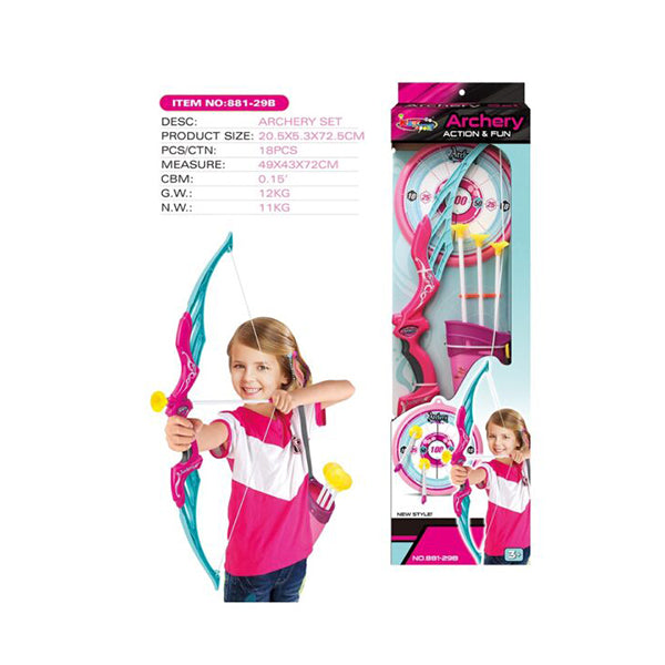 Mobileleb Toys Pink / Brand New Kingsport Archery Action & Fun - 95494