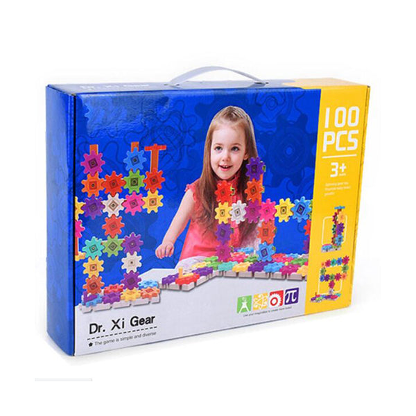 Mobileleb Toys Rainbow / Brand New Learning Resources Gears, Dr. Xi Gear - 100Pcs - 95553
