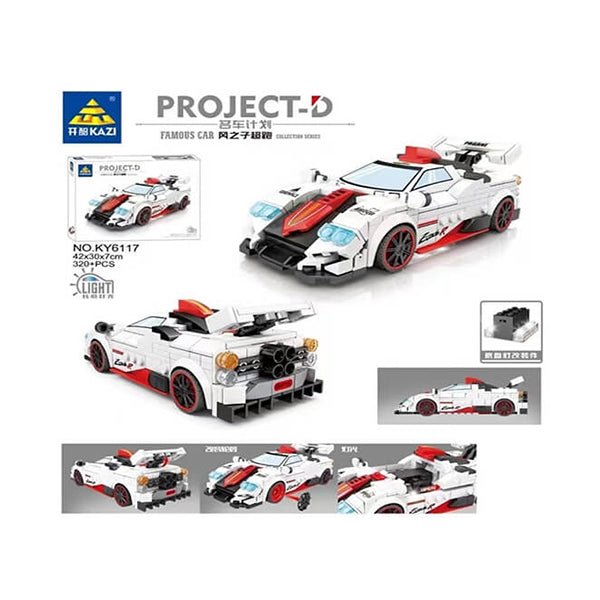 Mobileleb Toys White / Brand New Lego Car, Available in Different Colors - 15849