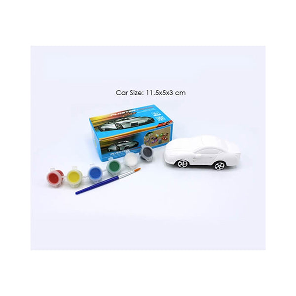 Mobileleb Toys Brand New Plastic Coloring Car, Kids Coloring Car Toy, With Coloring Set - 14320
