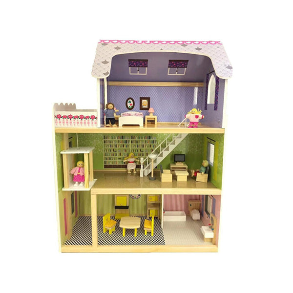 Mobileleb Toys Yellow / Brand New Wooden Doll House - 98226