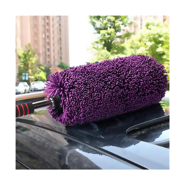 Mobileleb Vehicle Parts & Accessories Purple / Brand New Cylinder Telescopic Car Brush - 94929