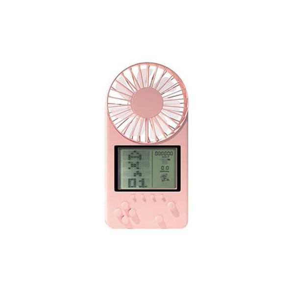 Mobileleb Video Game Consoles Pink / Brand New Fan with Game, for Summer, Easy to Carry, Suitable for Home, Travel, Office Use - 13502