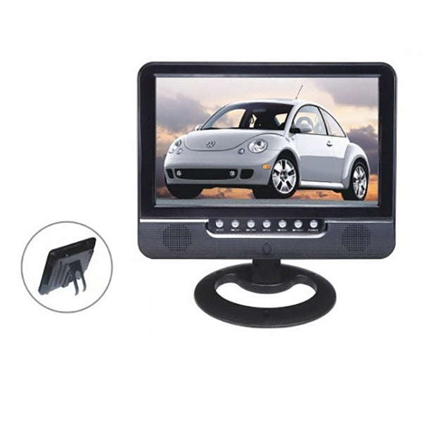 Mobileleb Video Black / Brand New Super Portable 9.5 Inches TV LCD with Remote - NS911