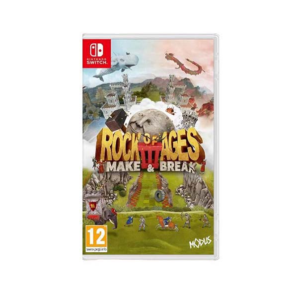 Modus Games Brand New Rock Of Ages 3: Make And Break - Nintendo Switch
