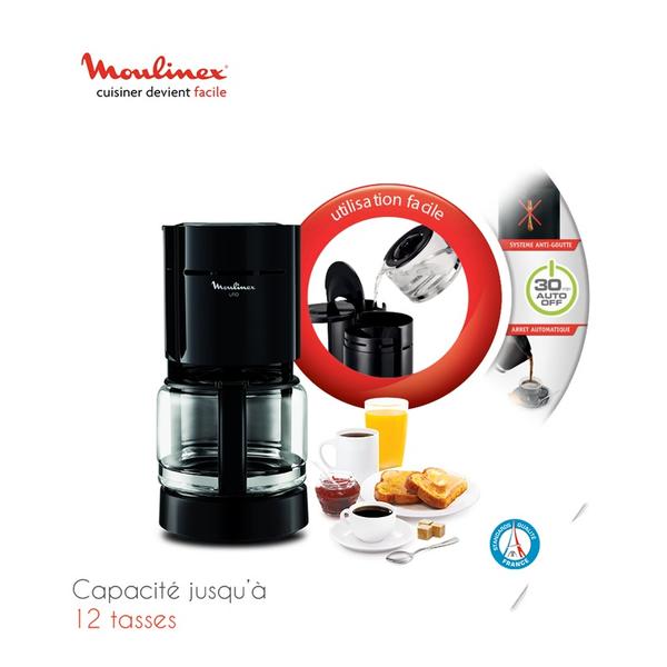Moulinex Kitchen & Dining Moulinex Drip coffee maker 1.25 L 10-15 Cups FG121811