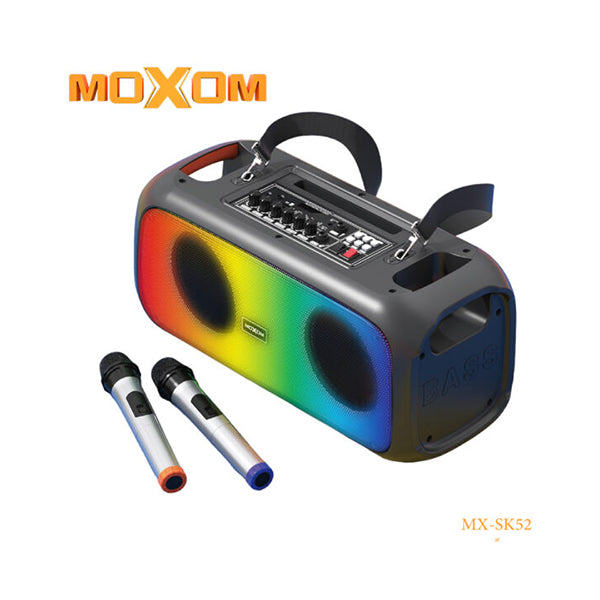 Moxom Audio Black / Brand New Moxom MX-SK52 35W RGB SuperPower Wireless - MX-SK52