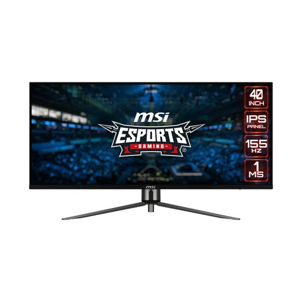 MSI Video Black / Brand New / 1 Year MSI MAG401QR 40″ Flat IPS ultrawide 3440×1440, 155hz Gaming Monitor, 21:9 IPS Panel, HDMI, DisplayPort, USB-C