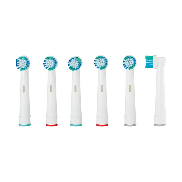 Nevadent Personal Care White / Brand New Nevadent Electric Toothbrush Heads Refill Pack of 6