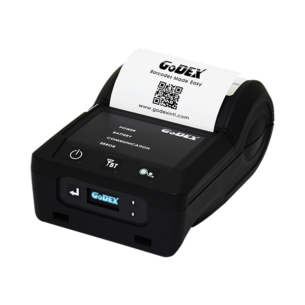 NIIMBOT Label Printers Black / Brand New / 1 Year Godex Mobile Label Printer Bluetooth MX30I, 3" (80mm), 100mm/s, 203Dpi, Anti-shock, Water & Dust Resistant, (USB Mini-B/BT)(Win/IOS/Android