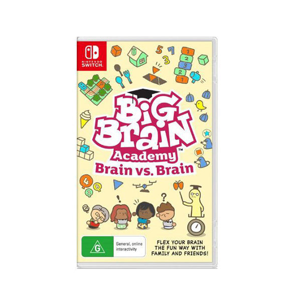 Nintendo Brand New Bog Brain Academy - Brain Vs Brain - Nintendo Switch