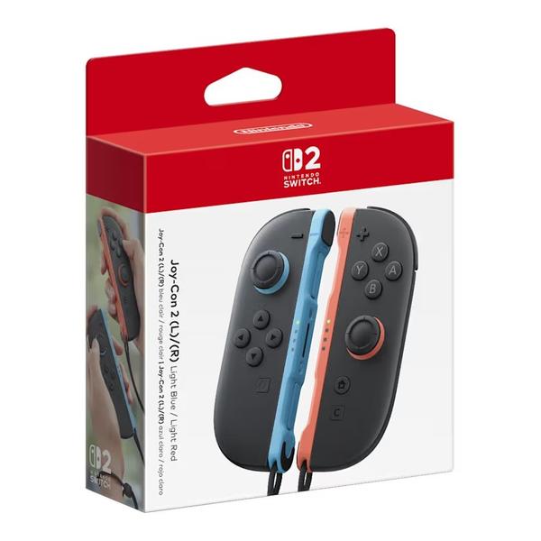 Nintendo Controllers Brand New Joy-Con 2 (L)/(R) Light Blue/Light Red