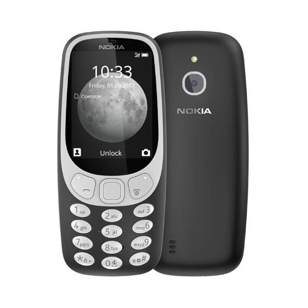 Nokia Communications Charcoal / Brand New / 1 Year Nokia 3310 4G Dual SIM