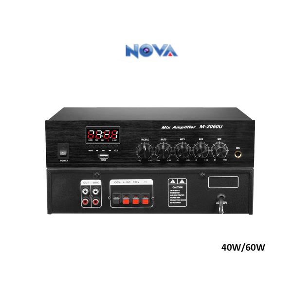 Nova Audio Nova Mini Mixer Amplifier 60W NVA-AMPL-2060U