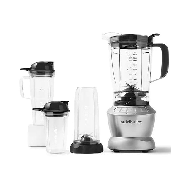 Nutribullet Kitchen & Dining Silver / Brand New / 1 Year The Nutribullet Full Size Blender Combo 1200W - NBC-1110A