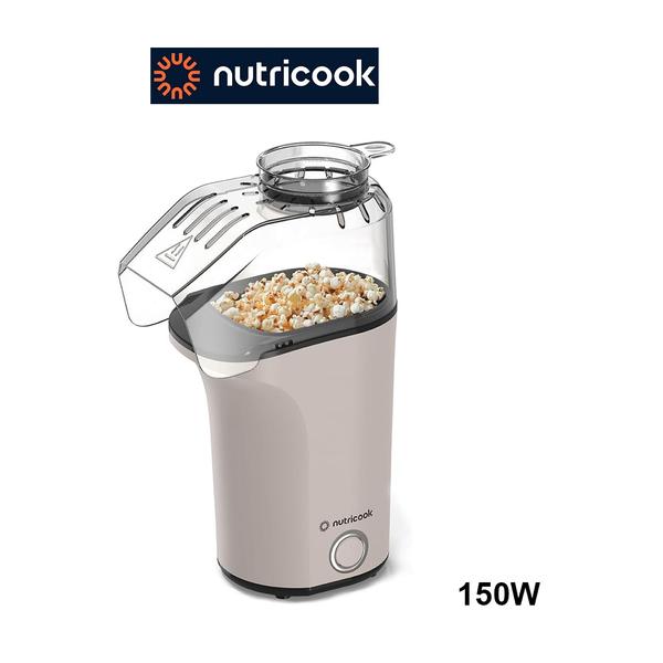 Nutricook Kitchen & Dining Nutricook Popcorn Maker, 16-Cup Oil-Free Hot Air Popper, Measuring Cup & Butter Melter – NC-PM150BG