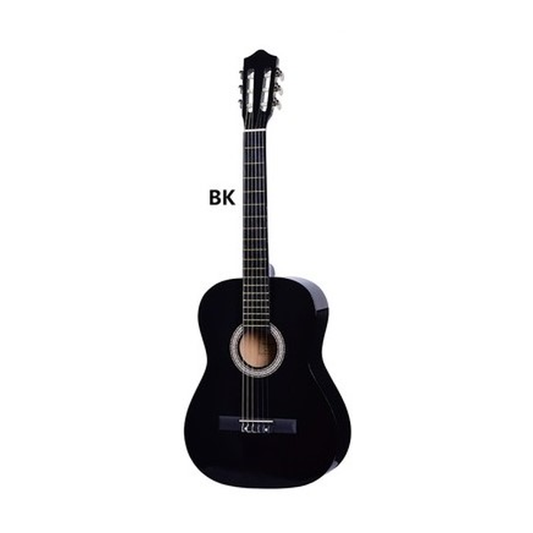 OLIVE TREE Hobbies & Creative Arts OLIVE TREE Classic Guitar 39” C39 4/4 Black