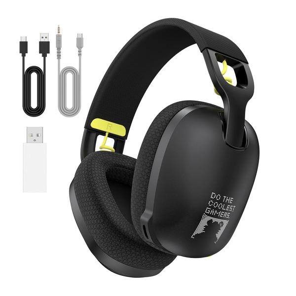 Onikuma Audio Black / Brand New ONIKUMA B2 Headset Headworn Bluetooth 2.4g Wireless Wired Three Mode Lightweight E-Sports Gamer Headphone