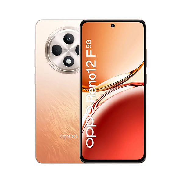 OPPO Communications Orange / Brand New / 1 Year Oppo Renno 12F 5G 24GB/256GB (12 Extended Ram) + 1 Year Screen Replacement Warranty