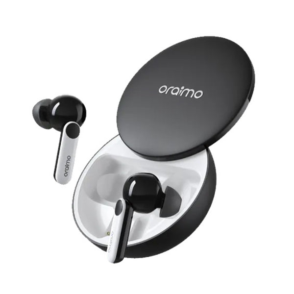 Oraimo Audio Black / Brand New / 1 Year Oraimo, FreePods 4, OEB-E105D, ANC True Wireless Earbuds