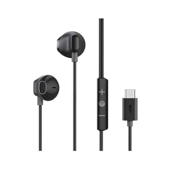 Oraimo Audio Black / Brand New / 1 Year Oraimo, Halo Airy OEP-650, Type-C Half-In-ear Wired Headphones
