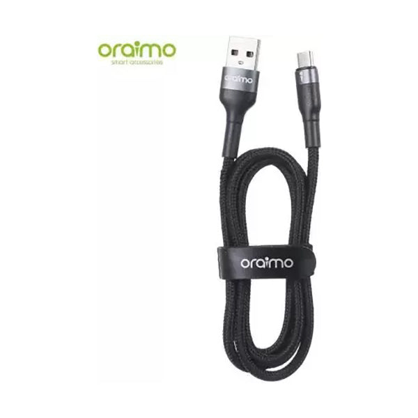 Oraimo Electronics Accessories Black / Brand New / 1 Year Oraimo, Braid 2 OCD-M71 2000 + Bend Lifespan, Micro USB