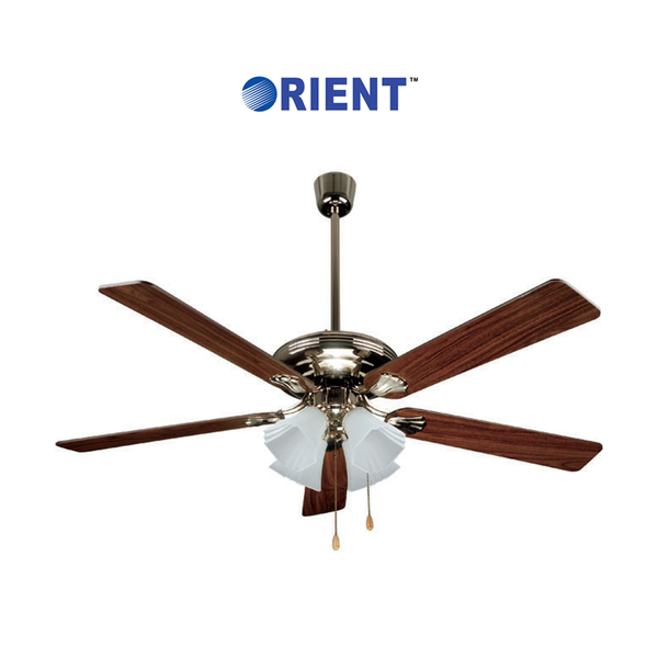 Orient Household Appliances Orient Wood Blades Reversible Ceiling Fan 90W 5 Blades 52inch | DP52V-LC12
