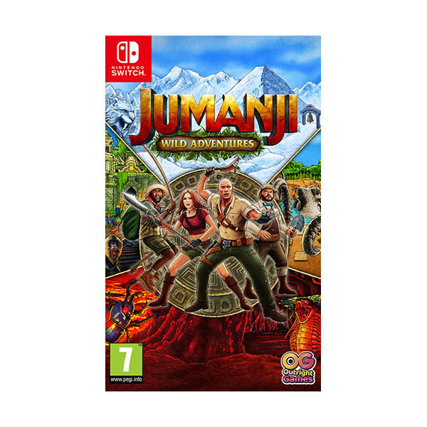 Outright Games Brand New Jumanji: Wild Adventures - Nintendo Switch