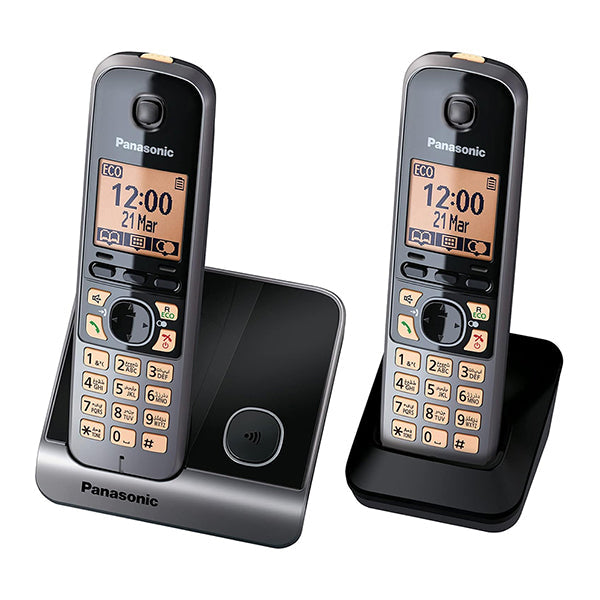 Panasonic Communications Black / Brand New Panasonic Cordless Phone KX-TG6712