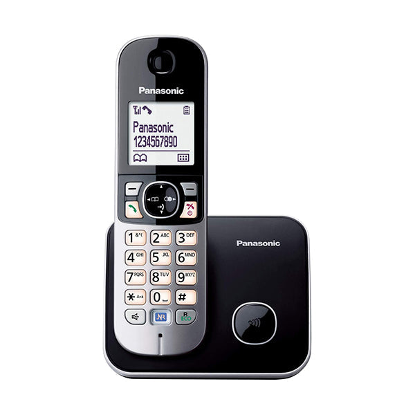Panasonic Communications Black/silver / Brand New Panasonic Digital Cordless Phone KX-TG6811