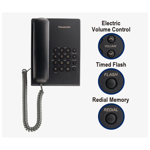 Panasonic Single Line Corded Telephone KX-TS500MX Price in Lebanon ...