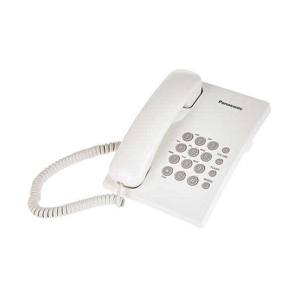 Panasonic Communications White / Brand New Panasonic Single Line Corded Telephone KX-TS500MX