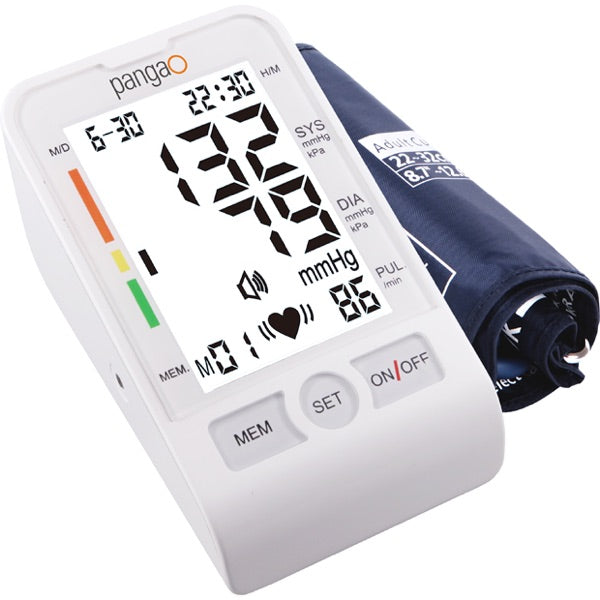 Pangao Health Care White / Brand New Pangao Upper Arm Blood Pressure Monitor Automatic - 800B16