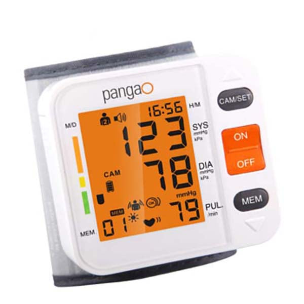 Pangao Health Care White / Brand New Pangao Wrist Blood Pressure Monitor Automatic - 800A11