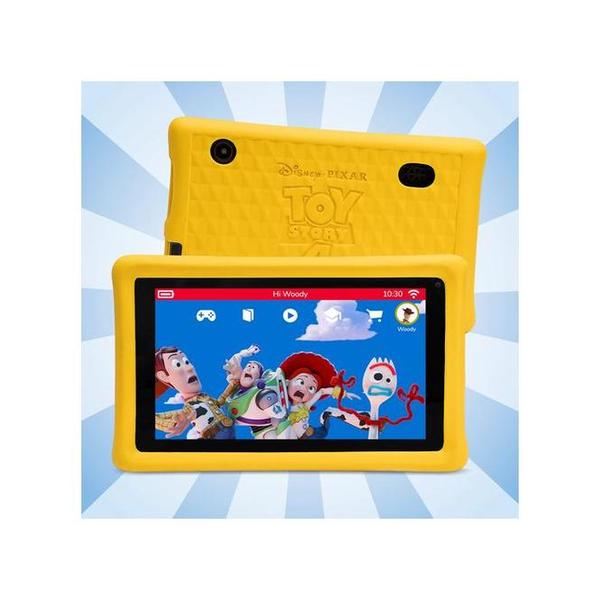Pebble Gear Computers Brand New Pebble Gear Disney and Pixar's Toy Story Kids Tablet 7" 500+ Games, 12 months FREE Access to Gamestore Junior - Our specially-curated App Store of Over 500 Games and More, Toy Story Protective Bumper Case Included, Parental Controls, youTube Kids