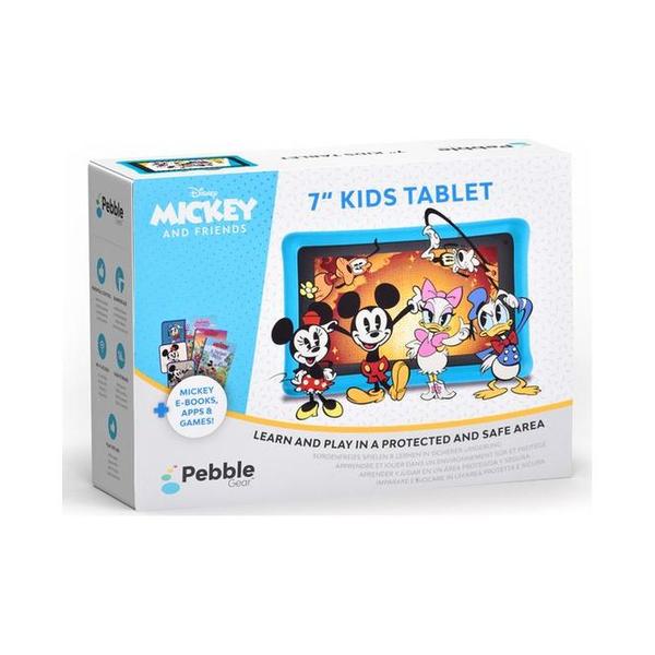 Pebble Gear Computers Brand New Pebble Gear Mickey & Friends Kids Tablet 7" 500+ Games, 12 months FREE Access to Gamestore Junior - Our specially-curated App Store of Over 500 Games and More, Toy Story Protective Bumper Case Included, Parental Controls, youTube Kids