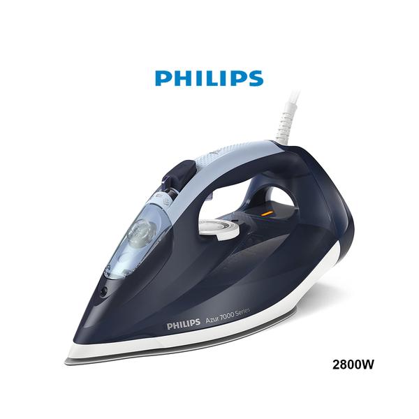 Philips Household Appliances Philips HV Steam Iron 7000 Series, SteamGlide Plus soleplate, Vertical Steam, Auto Shut-off – 2800W DST7030/26