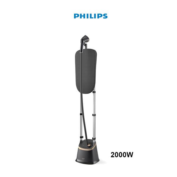 Philips Household Appliances Philips Standing Garment Steamer STE3170/80 – 2000 Watts Power, MyEssence, Unique Tilting Style Board, 3 Steam Settings, Up to 40 g/min Steam Output