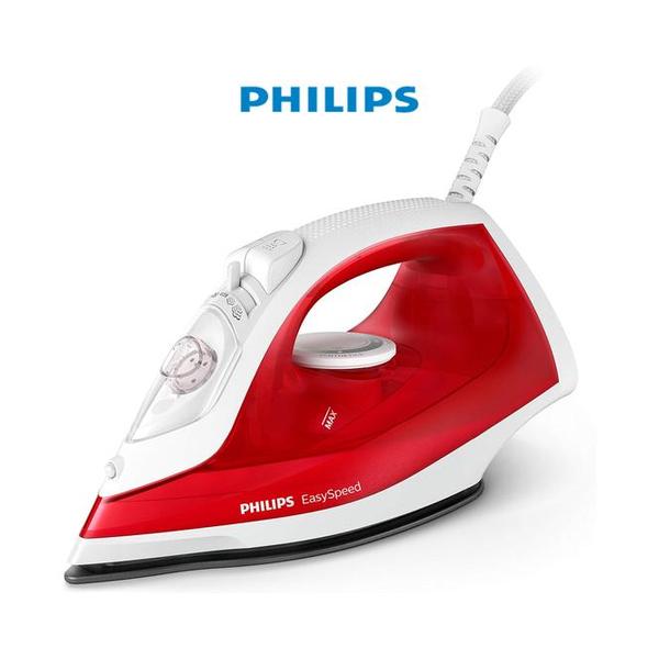 Philips Household Appliances Philips Steam Iron 2000 Series - 2000W, 25 g/min Continuous Steam, 100g Steam Boost, Non-stick Soleplate, Drip-stop, 4 Steam Settings, Light Weight, Blue - DST2010/26
