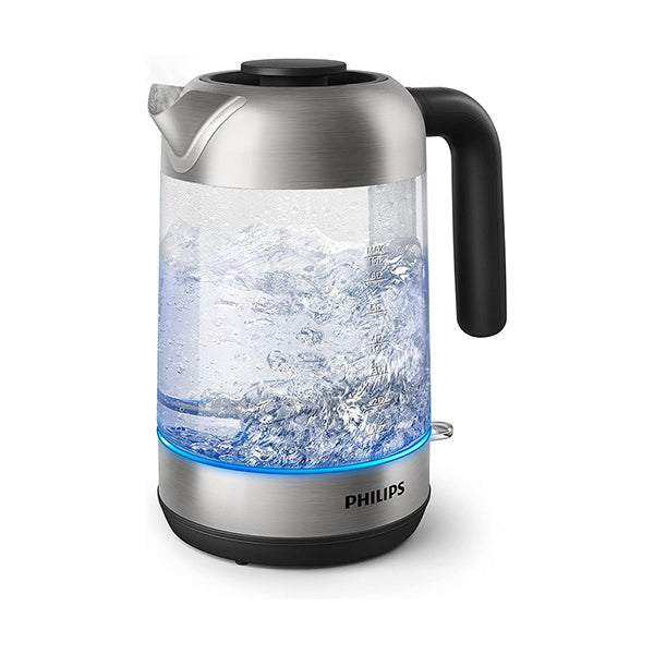 Philips Kitchen & Dining Black/silver / Brand New Philips Glass Kettle 1.7L HD9339