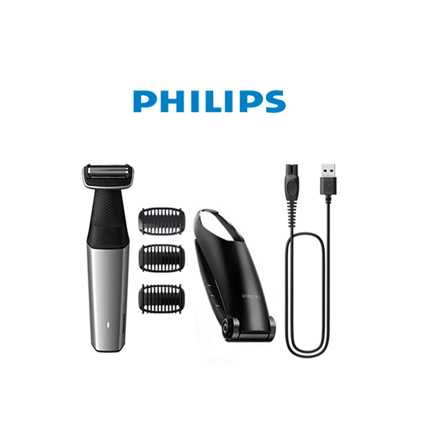 Philips Personal Care Philips Bodygroom Series 5000 Showerproof Groin and Body Trimmer BG5021/15