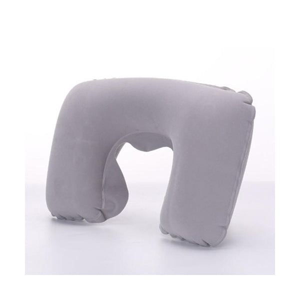 PMF Personal Care Grey / Brand New PMF U-Shaped Inflatable Travel Neck Pillow