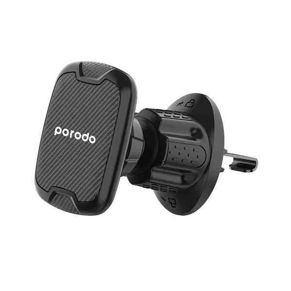 Porodo Communications Black / Brand New Porodo, 360 Magnetic Air Vent Car Mount with Adjustable Hook