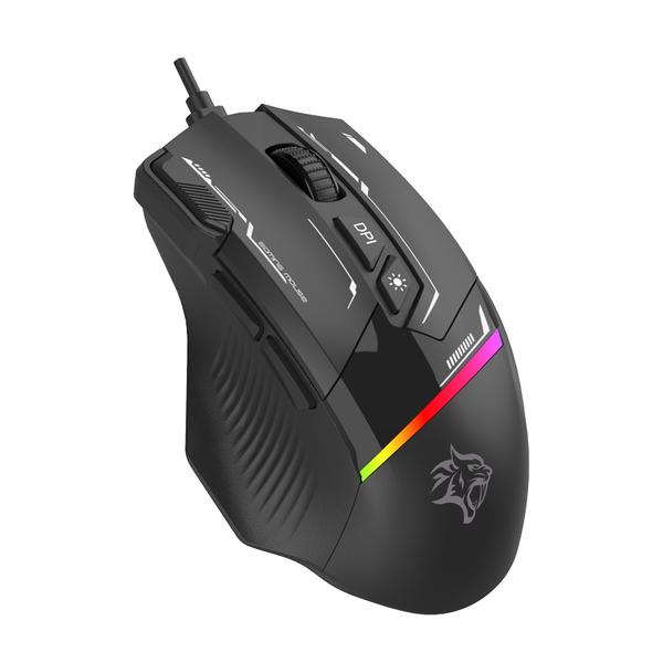 Porodo Electronics Accessories Brand New Porodo Gaming 8D RGB Wired Mouse DPI 7200, PDX321